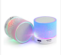 Waterproof IPX4 BT4.1 Wireless Mini Speaker with RGB LED Noise Cancelling Outdoor Travel Portable Speakers