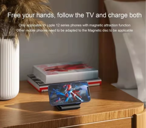 3 in 1 Foldable Magnetic Wireless Charging Station for Mobile Phone Fast Charging Desktop Charger Stand