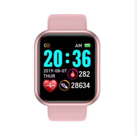 D20 Smart Watch Men Women Blood Pressure Fitness Trackers Bracelet Smart Band Waterproof D20S Y68 Smartwatch Android IOS 2025